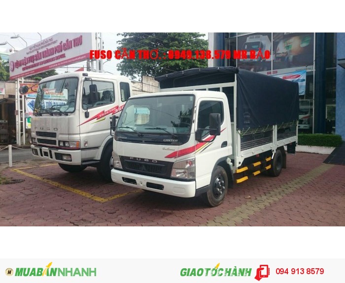 Đại Lý Bán Xe Tải Mitsubishi Fuso Canter Tại Miền Tây -Fuso Cần Thơ