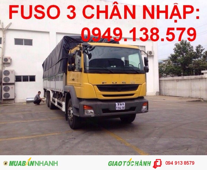 Xe tải Mitsubishi Fuso Canter 1,9 tấn/ 3,5 tấn/ 5 tấn/ 7,2 tấn/ 15 tấn/ 15 tấn tại CẦN THƠ