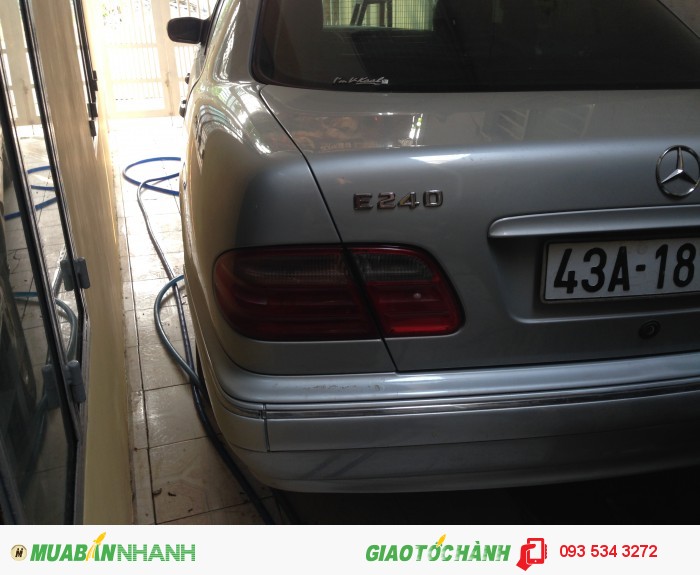 Đổi xe 7 chỗ cần bán xe Mec E240 2001 dòng xe sang trọng tại Đà Nẵng