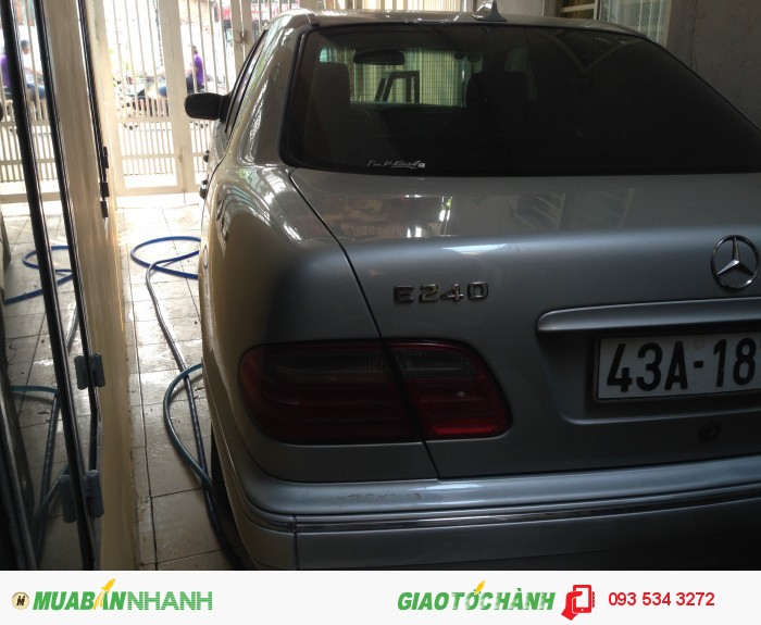 Đổi xe 7 chỗ cần bán xe Mec E240 2001 dòng xe sang trọng tại Đà Nẵng