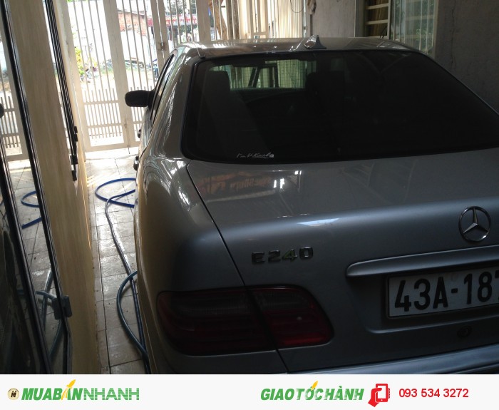 Đổi xe 7 chỗ cần bán xe Mec E240 2001 dòng xe sang trọng tại Đà Nẵng