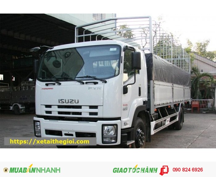 Bán xe tải Isuzu 8 tấn, 8.2 tấn thùng 7m6 nhập khẩu