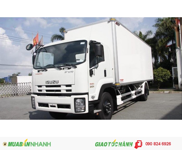 Bán xe tải Isuzu 9 tấn FVR34S thùng dài 8m nhập khẩu