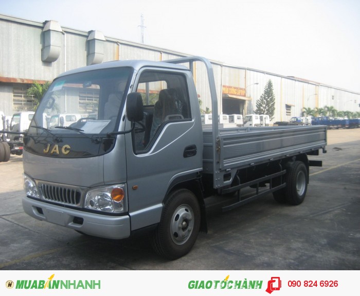 Bán xe tải Jac 2T4, 2.4 tấn máy CN Isuzu vào thành phố