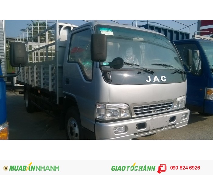 Bán xe tải Jac 4T9, Giá xe tải Jac 5 tấn thùng dài 5m1 máy Faw