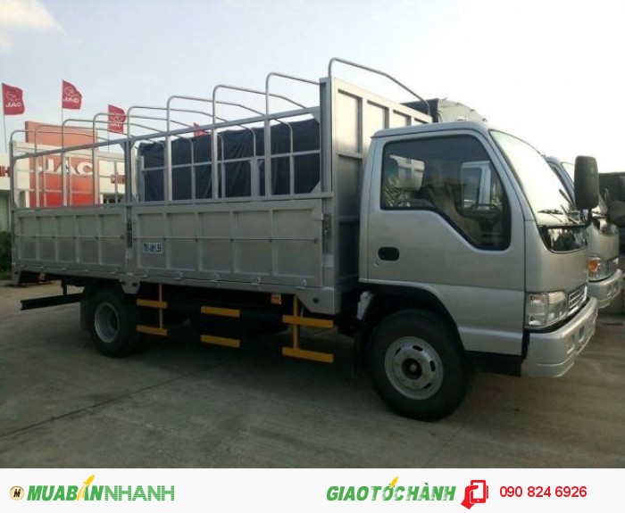 Bán xe tải Jac 4T9, Giá xe tải Jac 5 tấn thùng dài 5m1 máy Faw