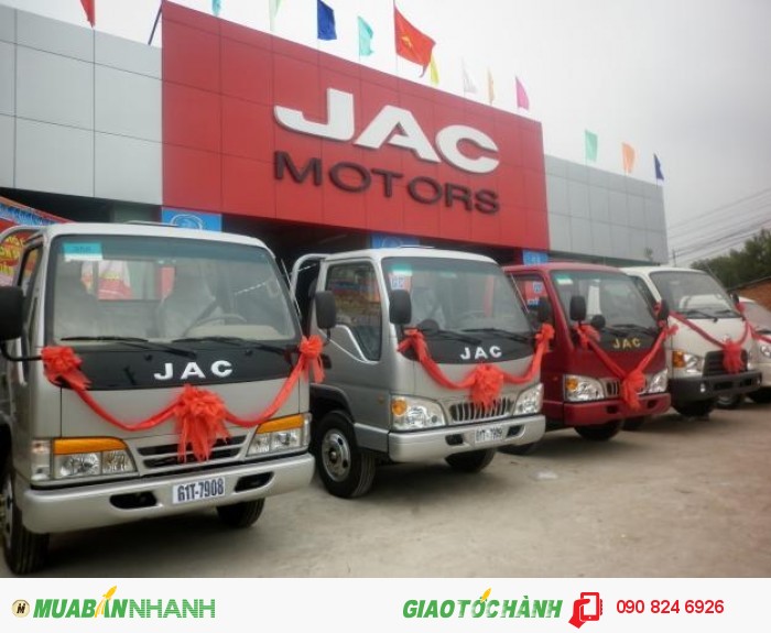 Bán xe tải Jac 4T9, Giá xe tải Jac 5 tấn thùng dài 5m1 máy Faw