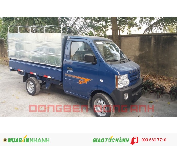 Bán xe tải nhỏ DongBen 750KG, 800KG chỉ cần vốn 50 triệu có xe ngay