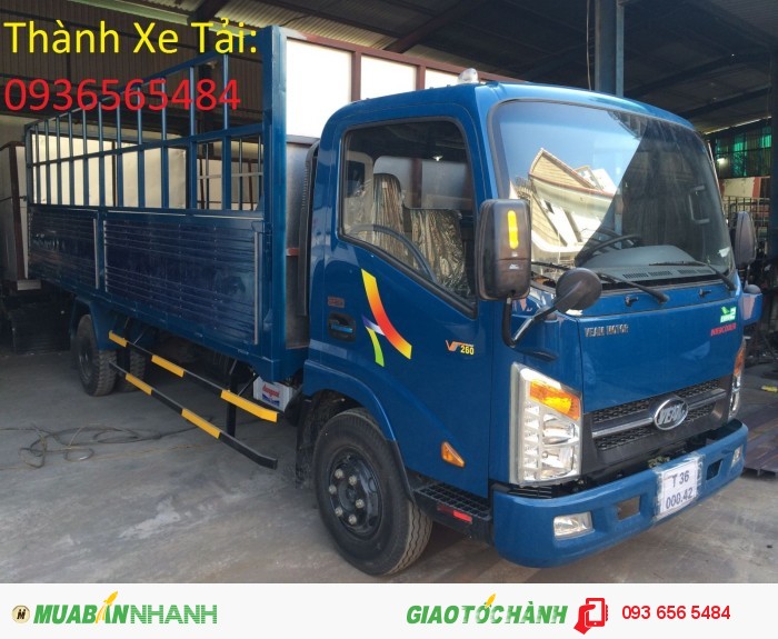 VT260 dài 6m trọng tải 1T99 vào được thành phố ban ngày!