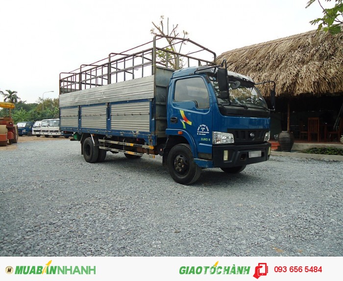 VT490 dài 6m2 tải trọng 4T9 Chở hàng cồng kềnh, tải trọng cao!