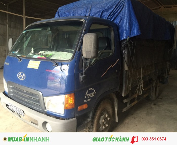 HYUNDAI HD65, Thùng bạt,2012.