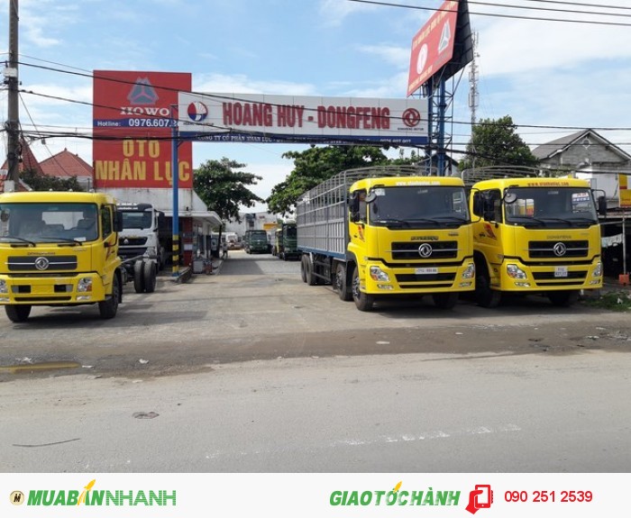 Xe tải dongfeng hoàng huy 4 chân