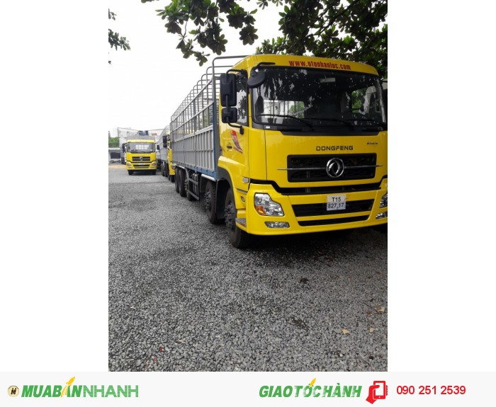 Xe tải dongfeng hoàng huy 4 chân