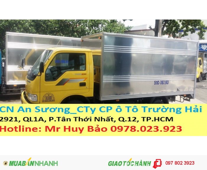 Bán xe tải kia 1t 1t25 1t4 1t9 2t4. xe kia thaco, xe kia truong hai, xe kia trường hải