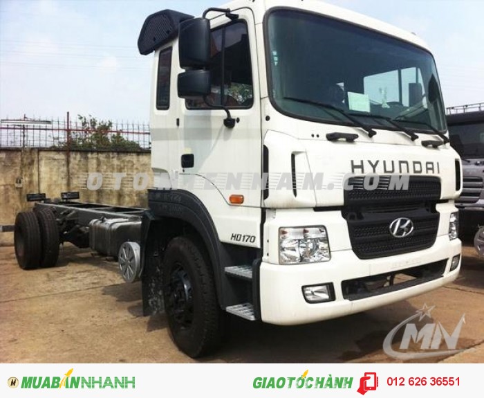 Bán Xe tải Hyundai HD170 Thùng Kín trả góp giá rẻ 2016, xe mới 100%