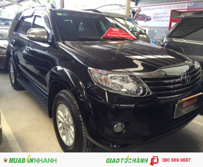 Bán xe fortuner 1 cầu 2013 màu đen