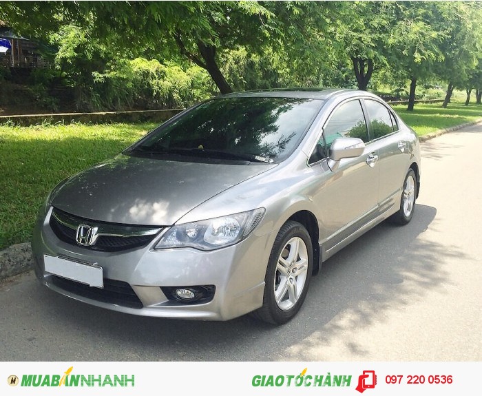 Bán xe Honda Civic 2010 cũ, màu ghi xám