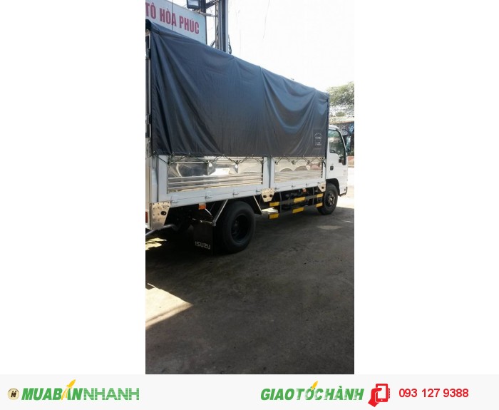 Isuzu 1.9 tấn Hỗ trợ vay vốn ngân hàng 80%