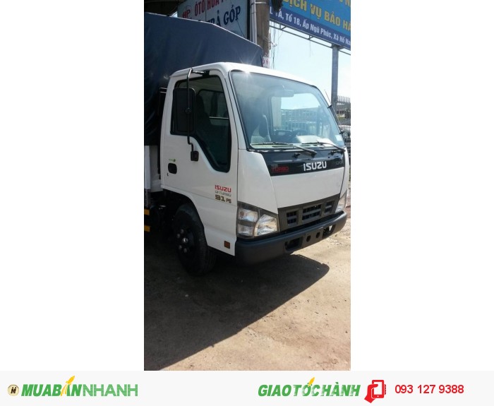 Isuzu 1.9 tấn Hỗ trợ vay vốn ngân hàng 80%