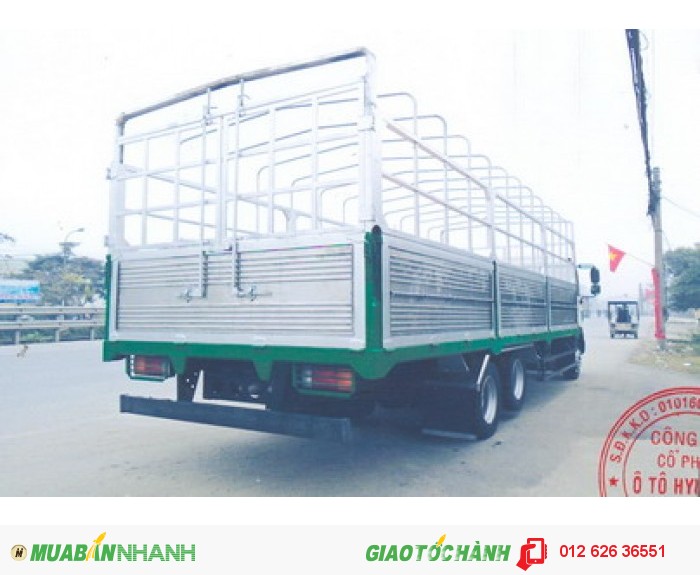 Hyundai tải HD210 thùng mui bạt tải trọng 13.5 tấn đóng thùng theo yêu cầu, giá rẻ