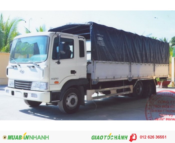 Hyundai tải HD210 thùng mui bạt tải trọng 13.5 tấn đóng thùng theo yêu cầu, giá rẻ
