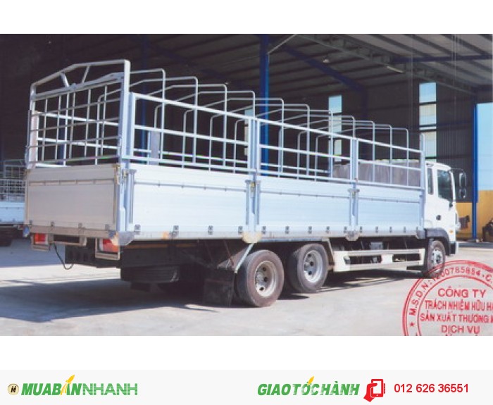 Hyundai tải HD210 thùng mui bạt tải trọng 13.5 tấn đóng thùng theo yêu cầu, giá rẻ