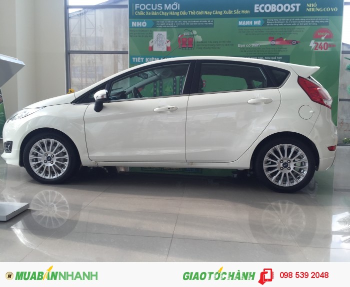 Ford Fiesta Ecoboost 1.0L đời 2016,   tặng BHVC - Hỗ trợ vay 85%, liên hệ để có giá tốt nhất