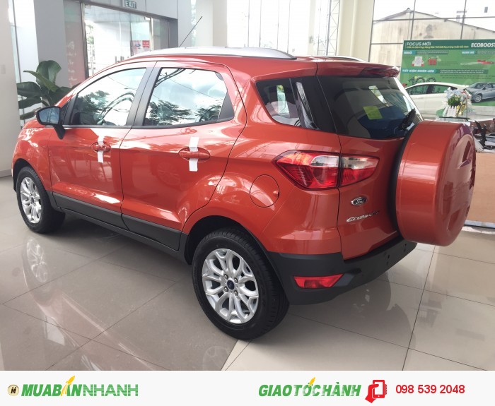 Ford Ecosport Titanium 1.5L AT đời 2016, đủ màu, tặng BHVC - Hỗ trợ vay 85%, liên hệ để có giá tốt nhất