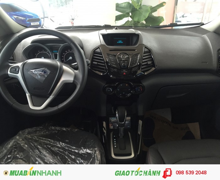 Ford Ecosport Titanium 1.5L AT đời 2016, đủ màu, tặng BHVC - Hỗ trợ vay 85%, liên hệ để có giá tốt nhất