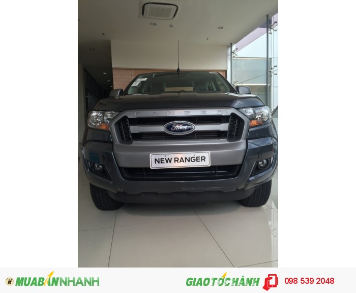 Ford Ranger XLS 2.2 AT 2016, đủ màu, tặng BHVC - Hỗ trợ vay 85%, liên hệ để có giá tốt nhất