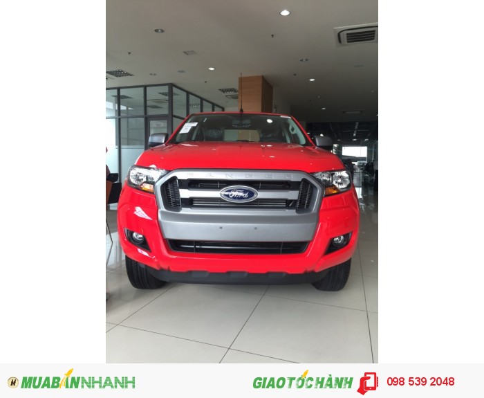 Ford Ranger XLS 2.2 AT 2016, màu đỏ kịch độc, liên hệ để có giá tốt nhất