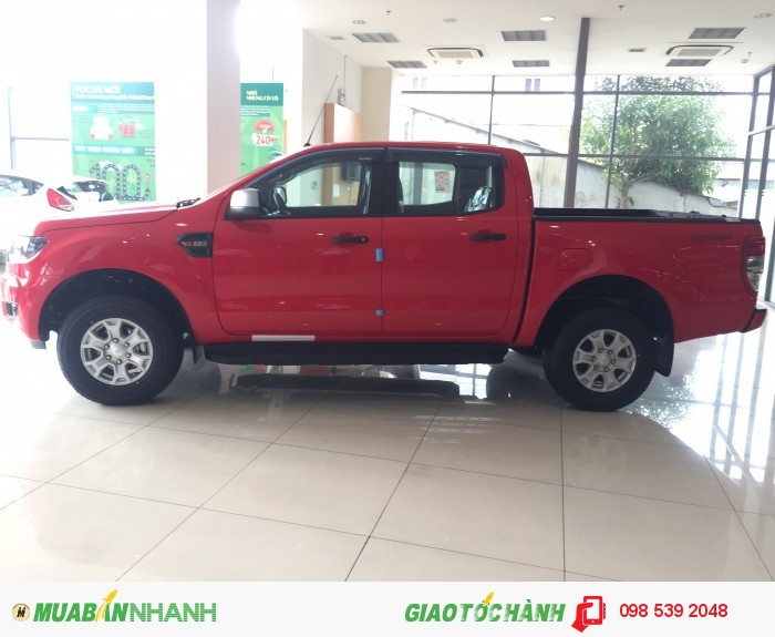 Ford Ranger XLS 2.2 AT 2016, màu đỏ kịch độc, liên hệ để có giá tốt nhất