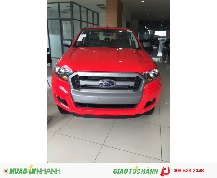 Ford Ranger XLS 2.2 AT 2016, màu đỏ kịch độc, liên hệ để có giá tốt nhất