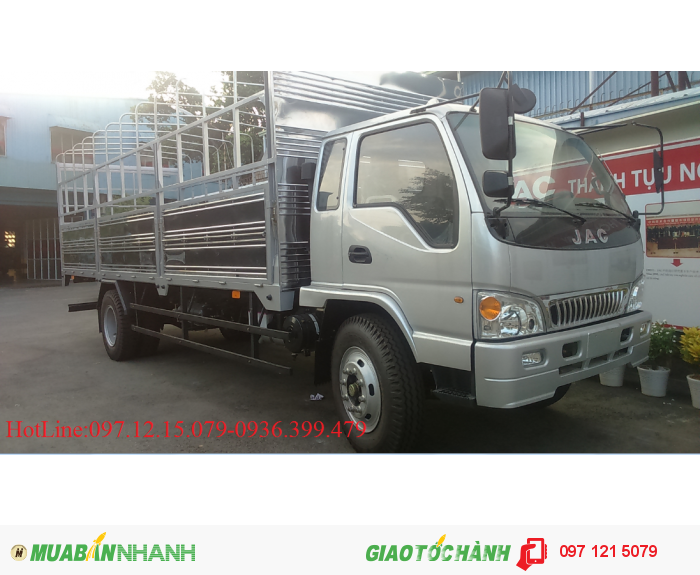 Xe tải JAC 8.4 - 9.1 tấn thùng 7.3 m