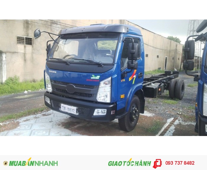 VEAM VT751 tải trọng 7 tấn rưỡi thùng dài 6m1