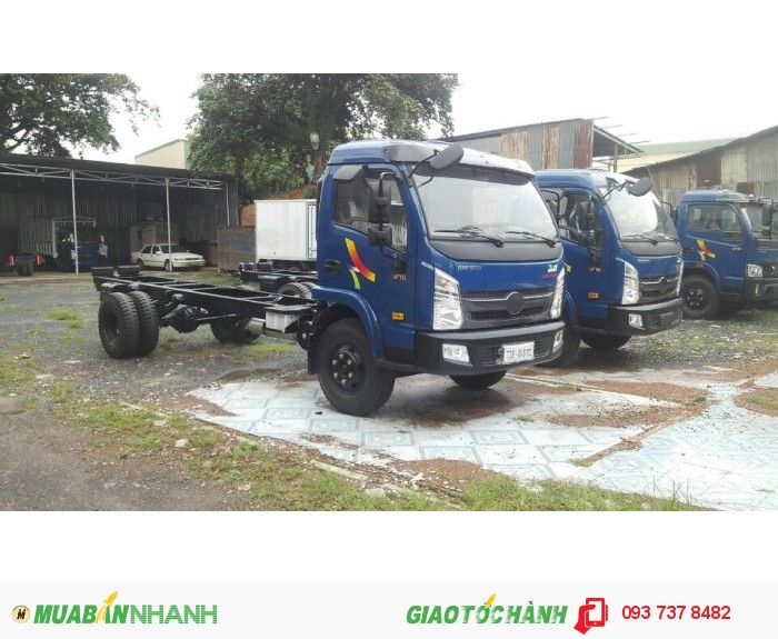VEAM VT751 tải trọng 7 tấn rưỡi thùng dài 6m1