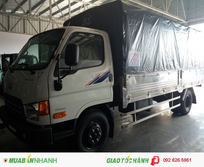 HD 800 - Thùng 5m - Tải 7t9 - Huyndai nhập
