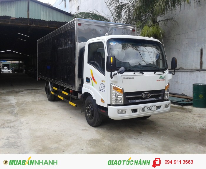 Veam vt260 thùng dài 6m1 tải trọng 2 tấn