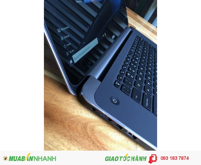 Laptop ultral book Dell M3800, siêu khủng, i7 4712HQ, 16G, ssd256, 4K, touch, giá rẻ