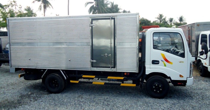VT350- Tải 3t5 dài 4m9-Ca bin Tiện nghi sang trọng.Thùng dài, phù hợp với nhiều loại hàng hóa!