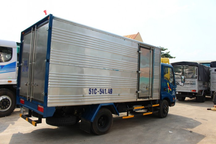 VT350- Tải 3t5 dài 4m9-Ca bin Tiện nghi sang trọng.Thùng dài, phù hợp với nhiều loại hàng hóa!