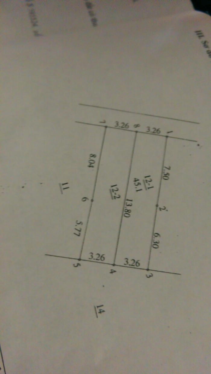 Bán lô  đất 45m2 đối diện UBND Đa Sĩ ( sát KĐT Xa La) giá 1.27 tỷ