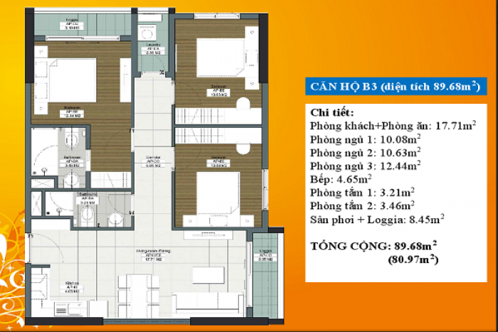 Bán căn hộ cao cấp ngay trung tâm hành chính Quận 8