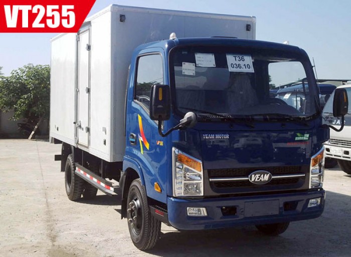 Xe tải Veam VT255 2.5 tấn chassis