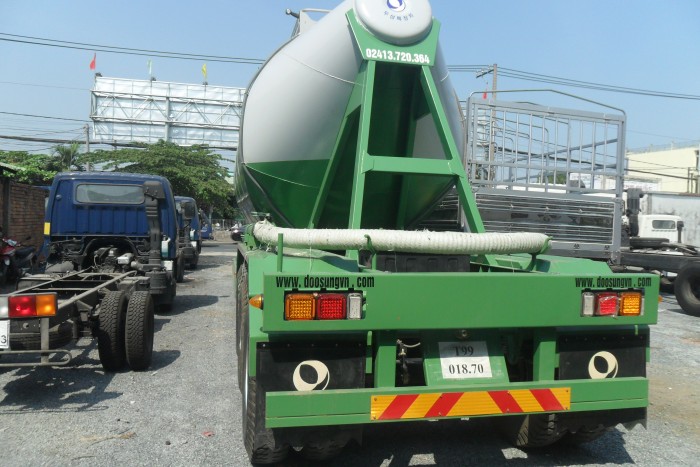 Bán xe Sơ Mi rơ Mooc Doosung chở Xi măng rời 33 tấn