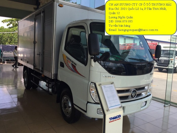 Xe tải thaco ollin 500B thùng dài 4m2