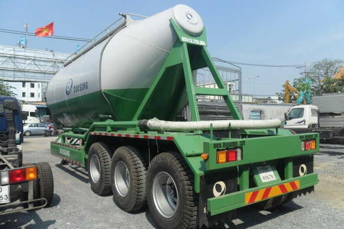 Sơmi rơmooc tải (chở xi măng rời) Doosung 33 tấn 2016