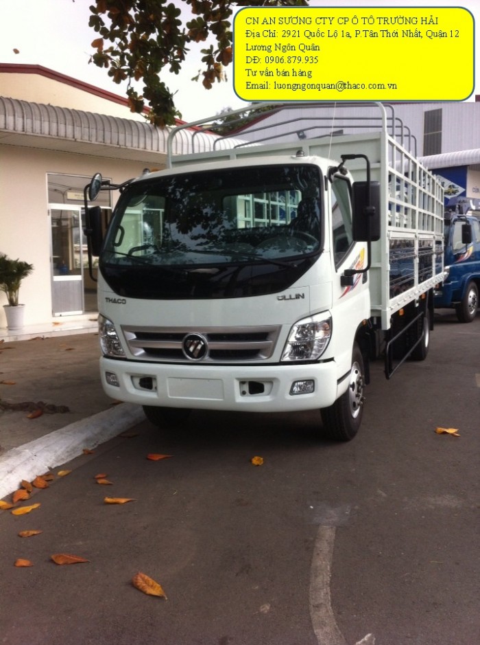 Xe tải Thaco ollin 700B thùng dài 6m2