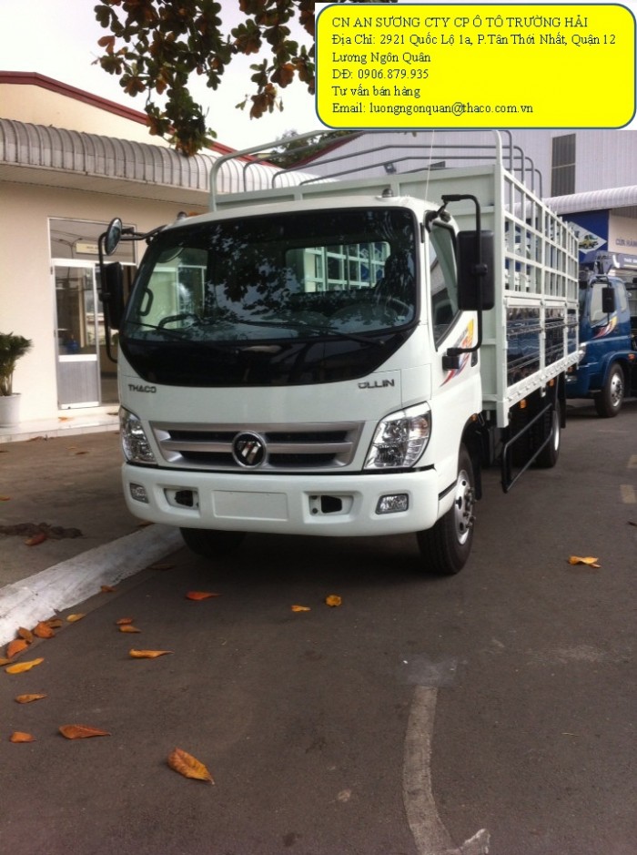 Xe tải Thaco ollin 700B thùng dài 6m2