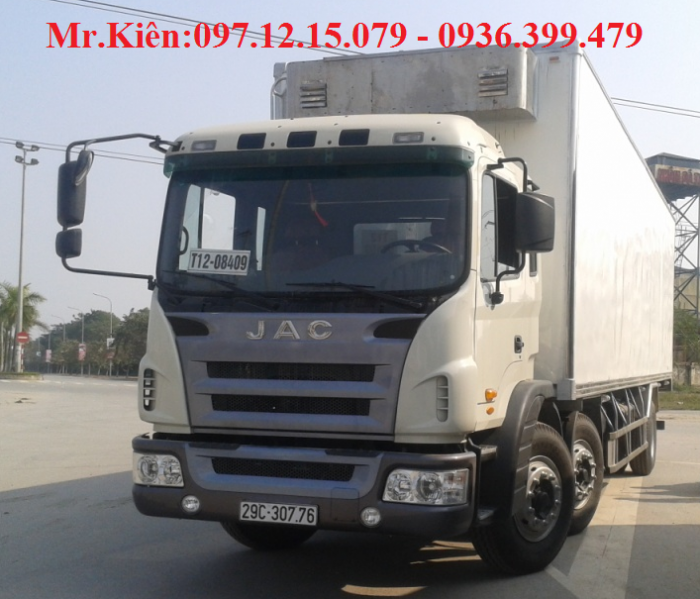 Xe 3 chân JAC 10.5 tấn thùng 9.7 m